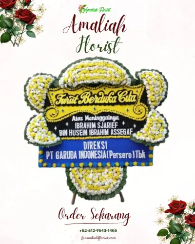 Papan Bunga Duka di Mlayang